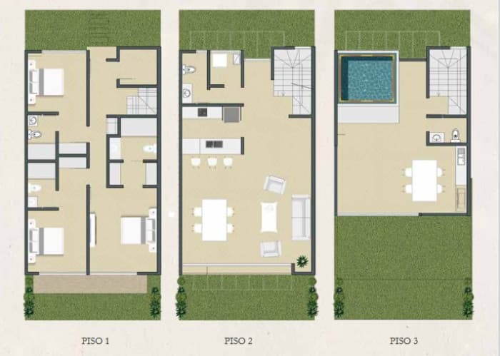 Casa en Venta con Piscina y vista lago en Playa Hermosa - foto 4