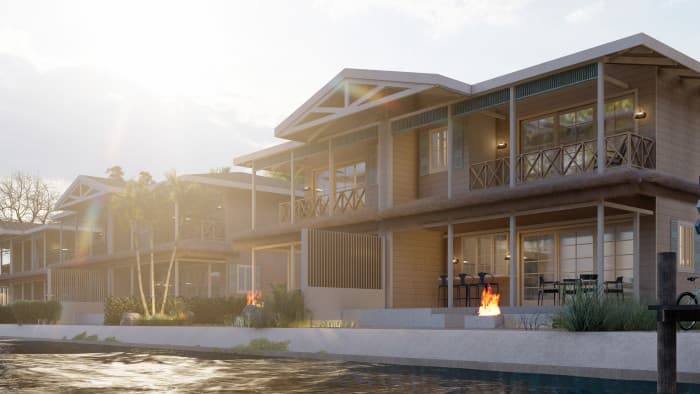 Town House Venta Piscina y vista lago en Playa Hermosa - foto 3