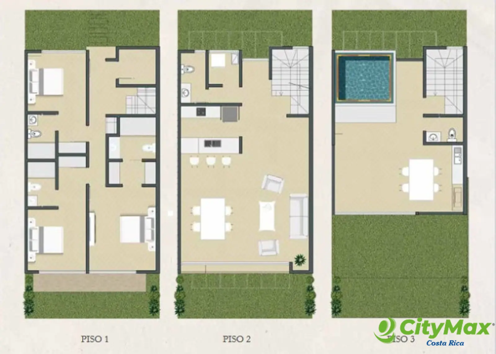 Casa en Venta con Piscina y vista lago en Playa Hermosa - foto 4